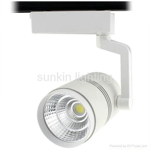 shop showcase lighting 20w 30w 40w white cob led track light 3