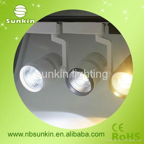 shop showcase lighting 20w 30w 40w white cob led track light