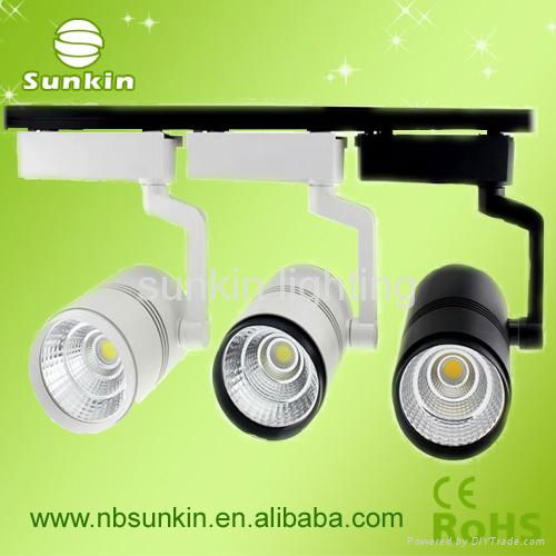 shop showcase lighting 20w 30w 40w white cob led track light 5