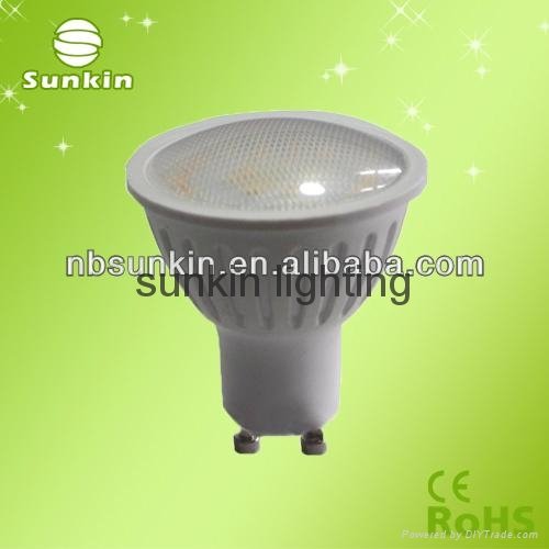 FREE SAMPLE 5W Dimmable COB LED Spot light, LED Spotlight GU10 MR16 3