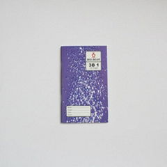 7*7 mm ruled line mini exercise book staple binding