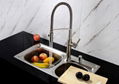 kitchen faucet commercial pull-out sprayer 1