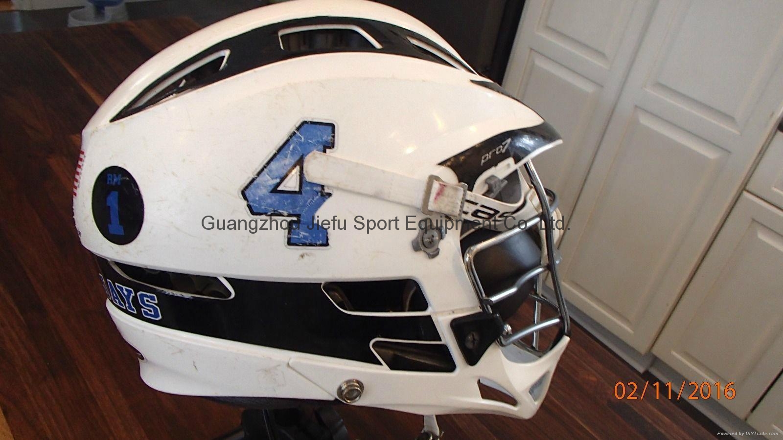 Hopkins Blue Jays Cascade Pro 7 Lacrosse Helmet (China Manufacturer