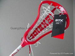 New Womens Lacrosse Stick STX Crux 300 Head with Debeer Z09 Shaft Girls