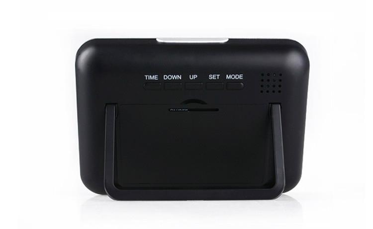 P2P wifi Pinhole Hidden Alarm camera Clock 2