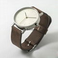 New simple watch man and woman leather watch Business and leisure Quartz watch 3