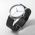 New simple watch man and woman leather