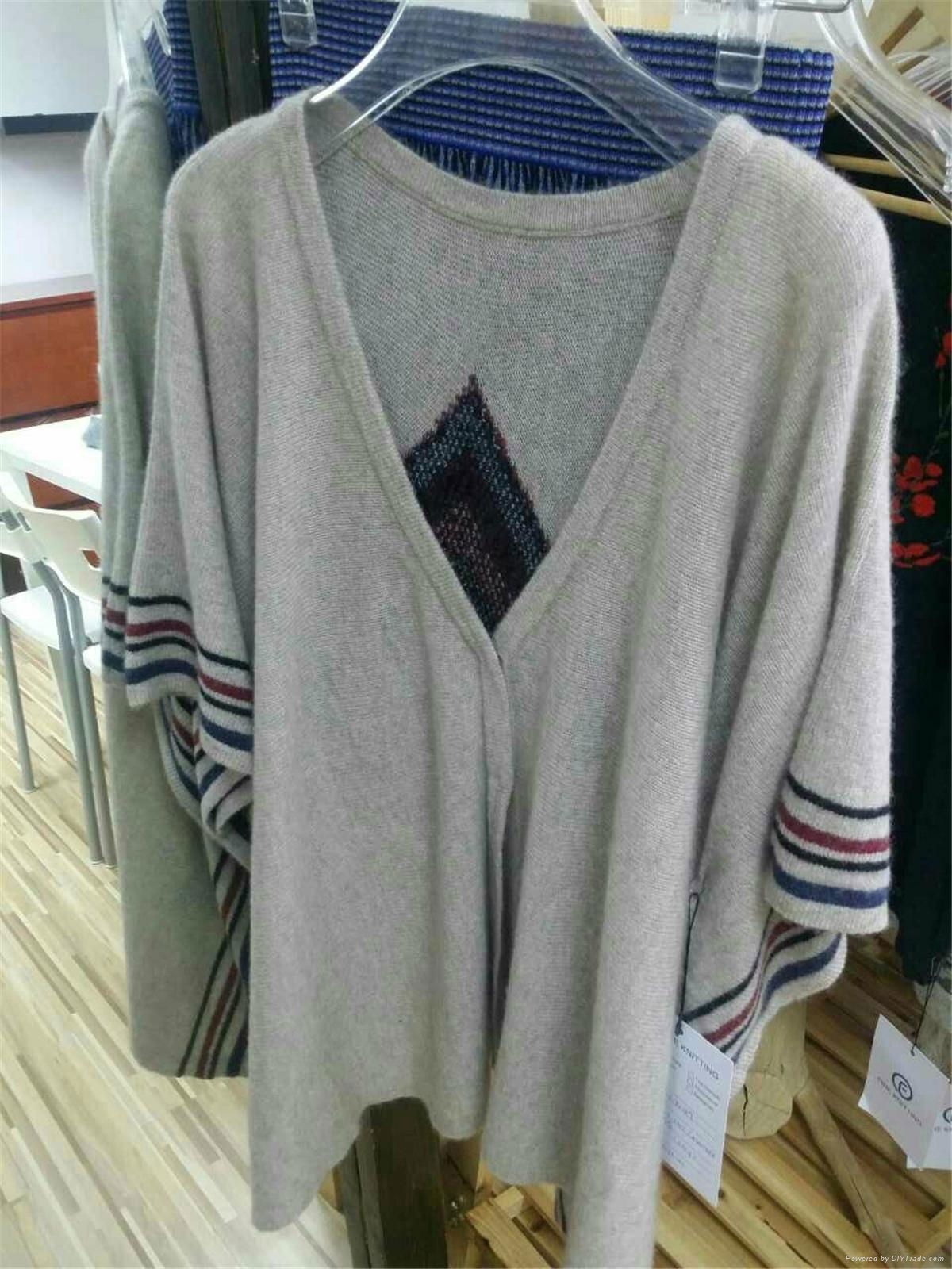 100% Cashmere Intarsia Sweater Women