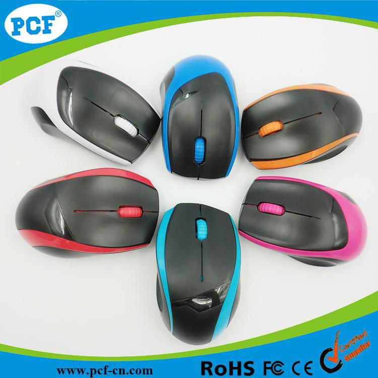 New Arrival USB Interface Type 2.4GHz Mini Computer Mouse Wireless Mouse for PC 