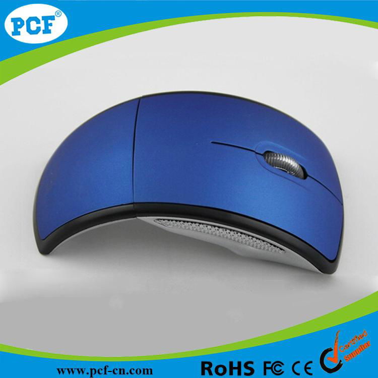 Wireless 2.4 Ghz Foldable Mouse transmission up to 10 meters operating distance 3