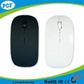  USB Optical Wireless Mouse 2.4G Receiver Super Slim Mouse  3