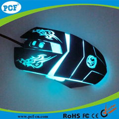 6D Ergonomic Wired High Speed USB Optical Wired Gaming Mouse 
