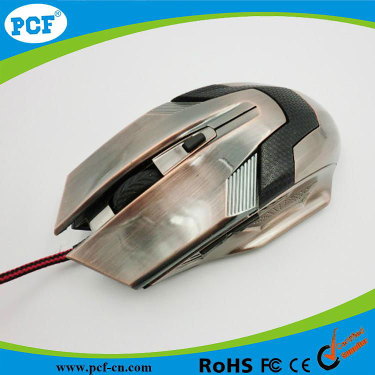 Wholesale USB 6D optical wired laser gaming mouse 3