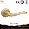 Zinc Alloy Door Furniture Lever Handle with Satin-Nickle Color (Z6011-ZR05) 5