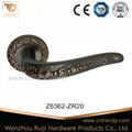 Fashion Design Zinc Alloy Zamak Door Lever Handle (Z6363-ZR05)