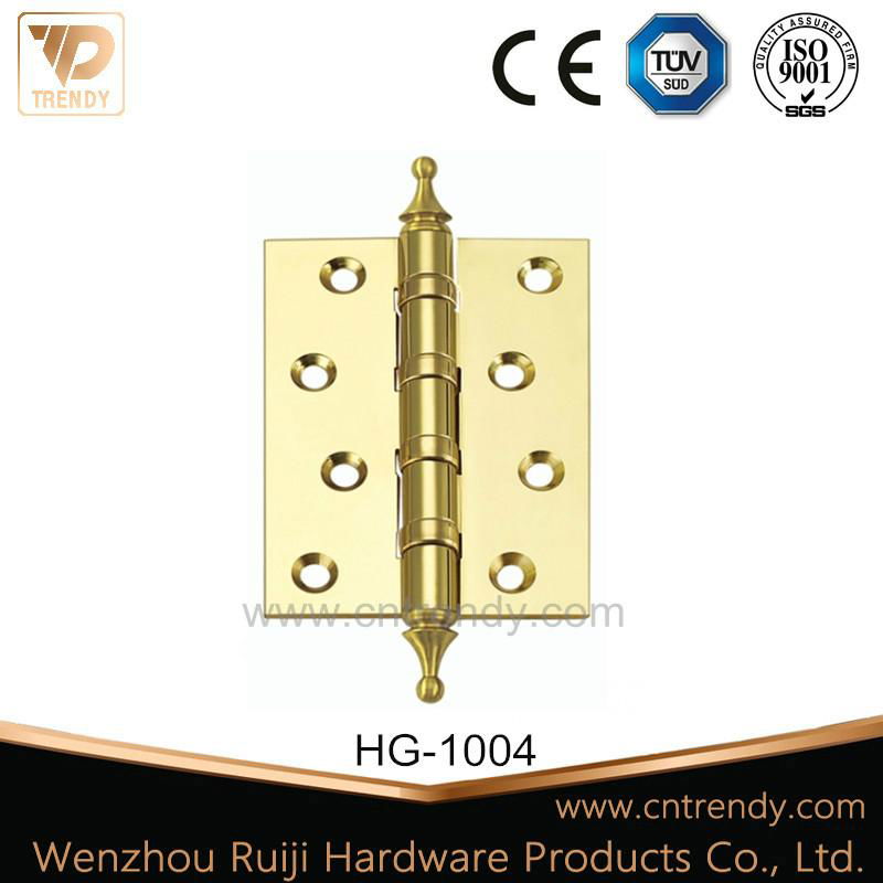 Door Hardware Brass Stainless Steel Door Hinge with 4bb 4