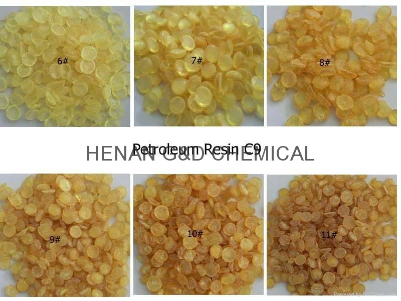 C9 Aromatic petroelum resin with yellow color 4