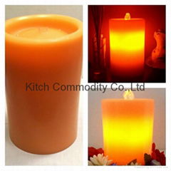 Hot sale USA flameless Led fountain candle with Timer