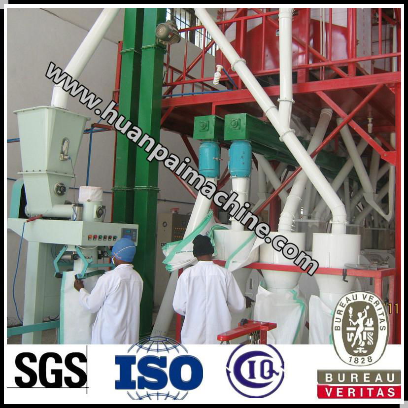 turn-key project maize flour milling machine from China factory