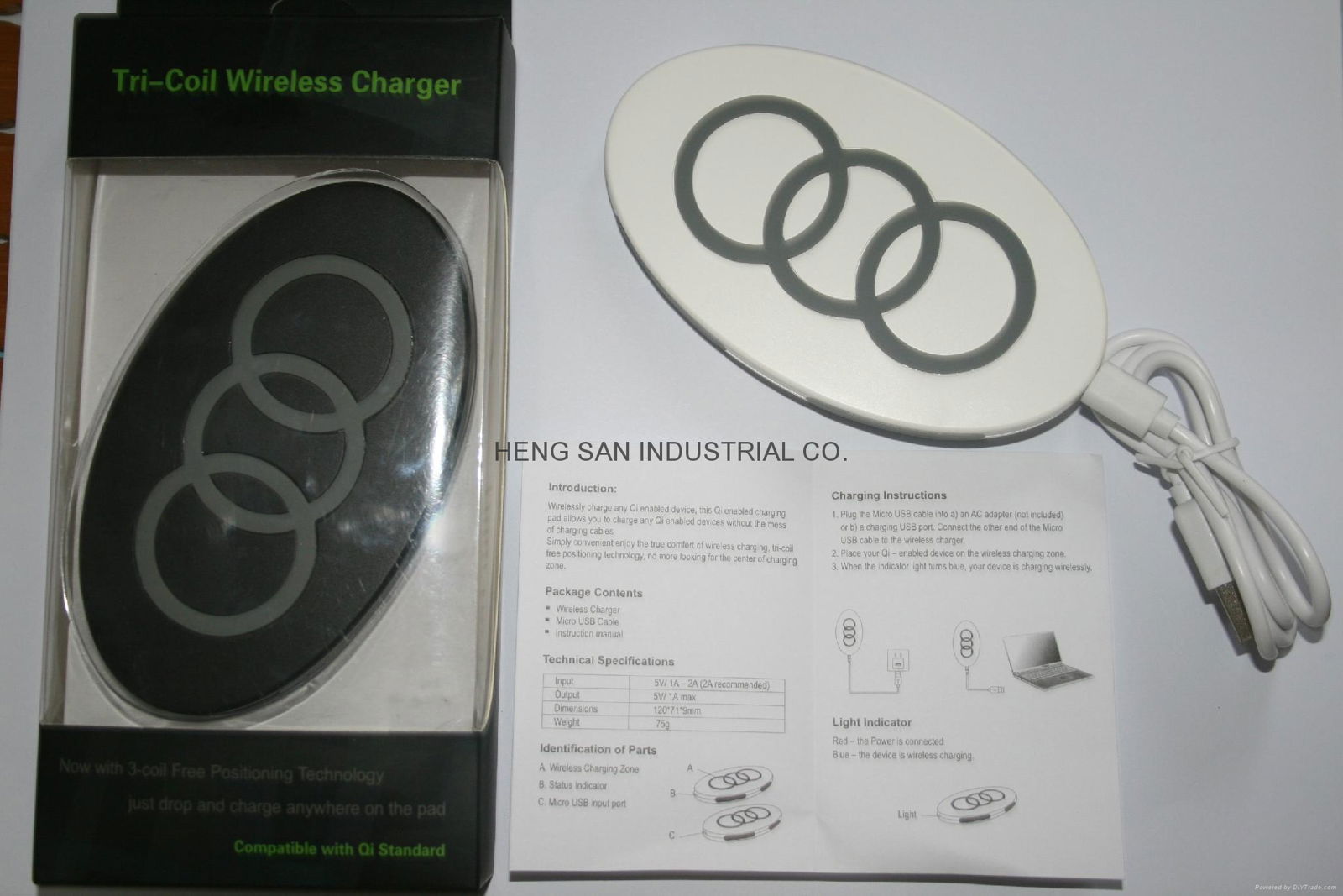 wireless charger,QI wireless charger 3