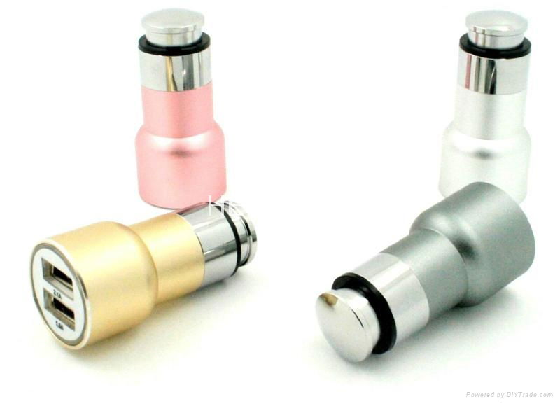 Metal USB Car Charger C02 (Hong Kong Manufacturer) Other Electrical