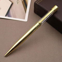 glass diamond ball metal pen