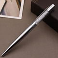 glass diamond ball metal pen