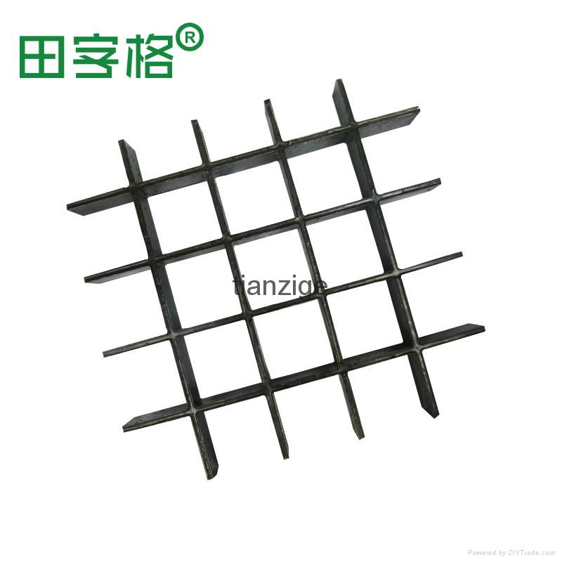 田字格FRP玻璃钢格栅 G3878装饰吊顶格栅 2