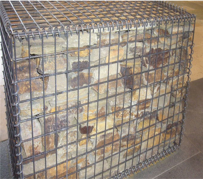 50mmX50mm square hole opening welding gabion basket 4