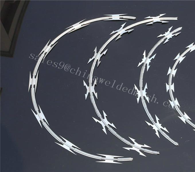 hot-dipped galvanized razor barbed wire 3