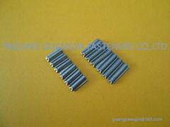  Six oblique Corrugated Fasteners