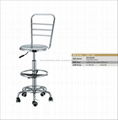 High bar stool stainless steel China manufacturer