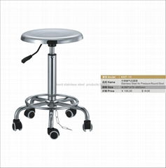 stainless steel air pressure round stool