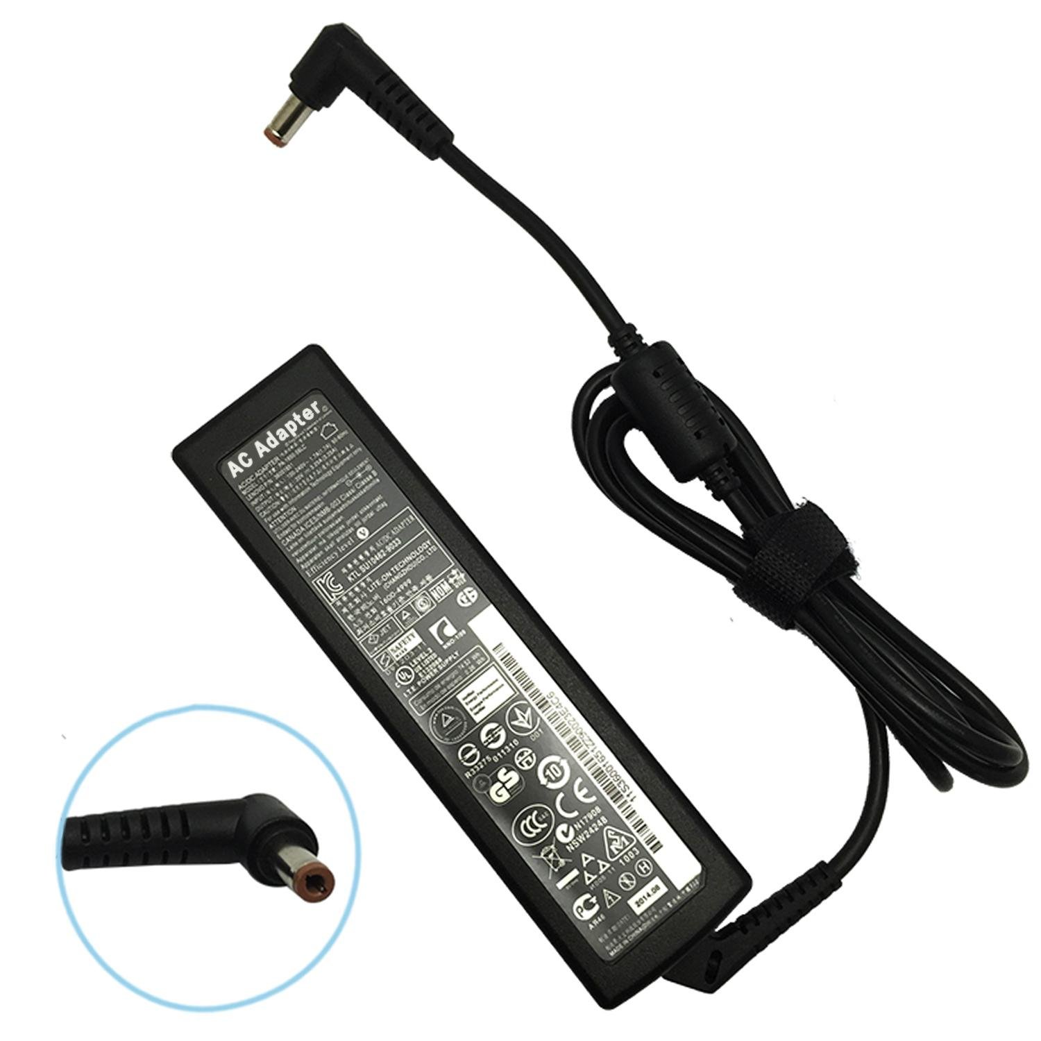 AC Power Adapter Charger 65W 20V 3.25A for Lenovo laptop 2