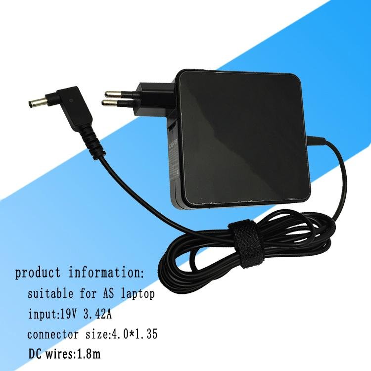 Laptop AC Power Adapter Charger 65w 19v 3.42a for Asus
