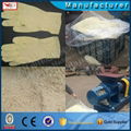 New design latex gloves helix crushing machine rubber recycling machine 1