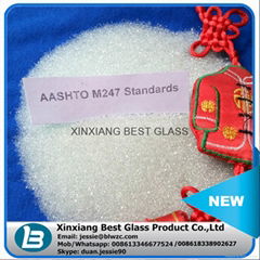 High Level Flat glass Made AASHTO M247 Type 1 Glass Beads