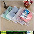 Wholesale Reusable Transparent Custom Print Zipper Bag 2