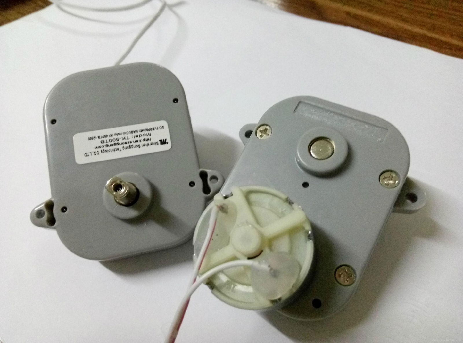  RF-500TB-12560 MABUCHI  DC  motor  with  gear  box  5