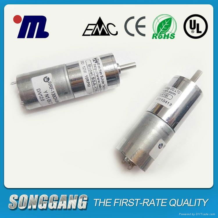 12v mini DC motor SGA-17RU419I applied electric  car 2