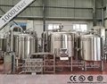 1000L three-vessel beer brewing equipment