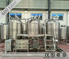 600L Industrial beer making machine with CE/UL