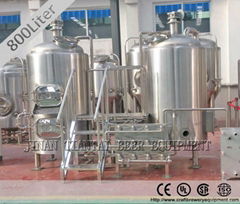 800L Industrial beer brewing equipment