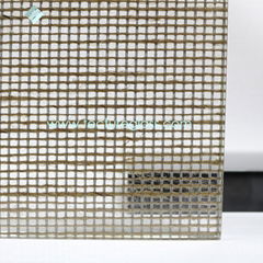Tecture customized metal mesh laminated glass