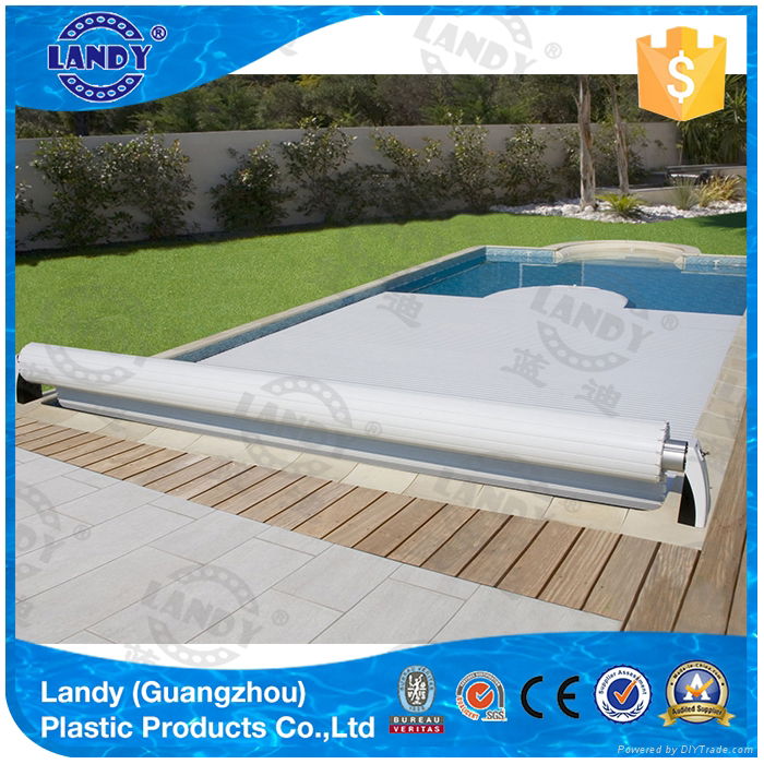 polycarbonate slat cover for swimming pool 4