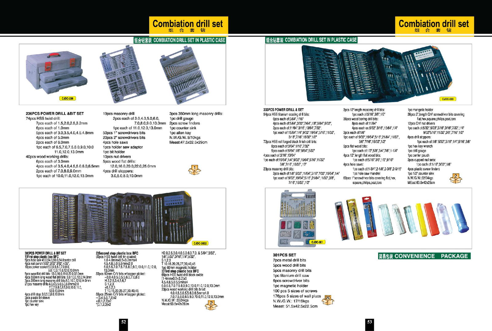 Combiation Drill Set 2