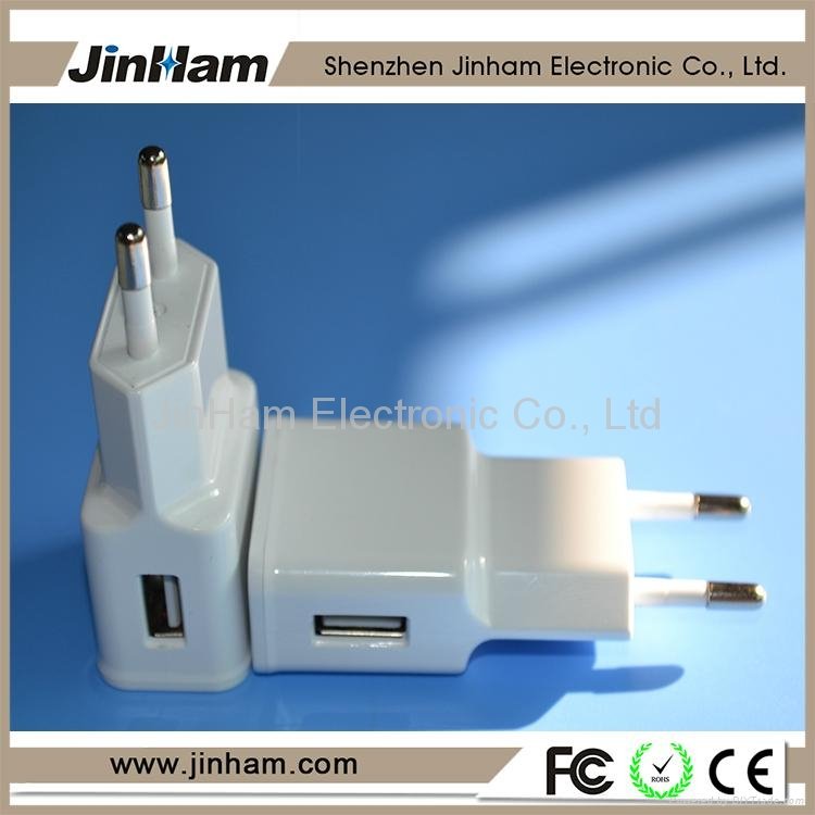 Single USB Power Charger Adapter for Cell Phone