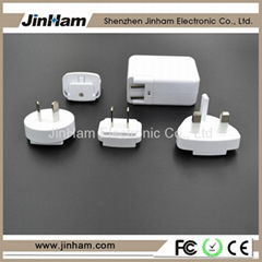 Multiple USB Charger for Mobile Phone,