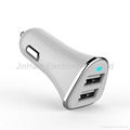 2015 mobile phone accessory 3.4A dual usb car charger mobile phone charger for s 1