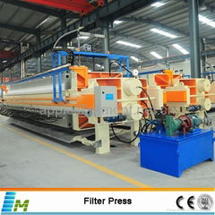 Food grade hydrualic chamber filter press price 